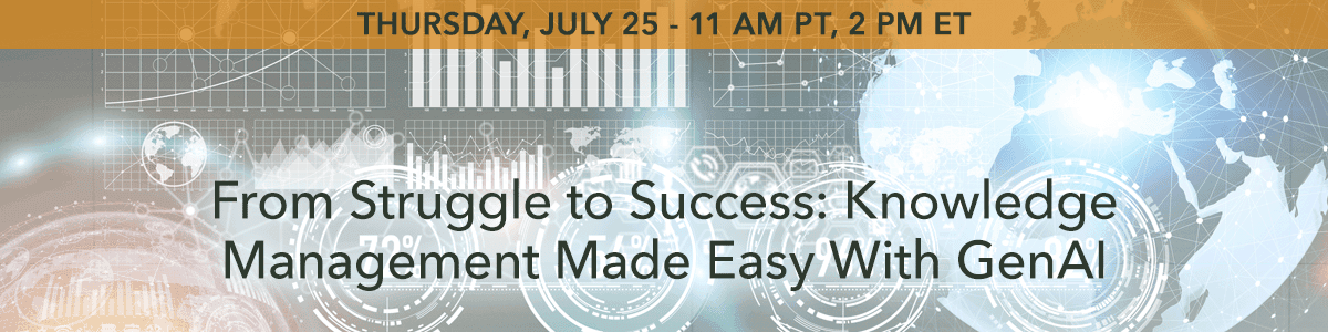 From Struggle to Success: Knowledge Management Made Easy With GenAI