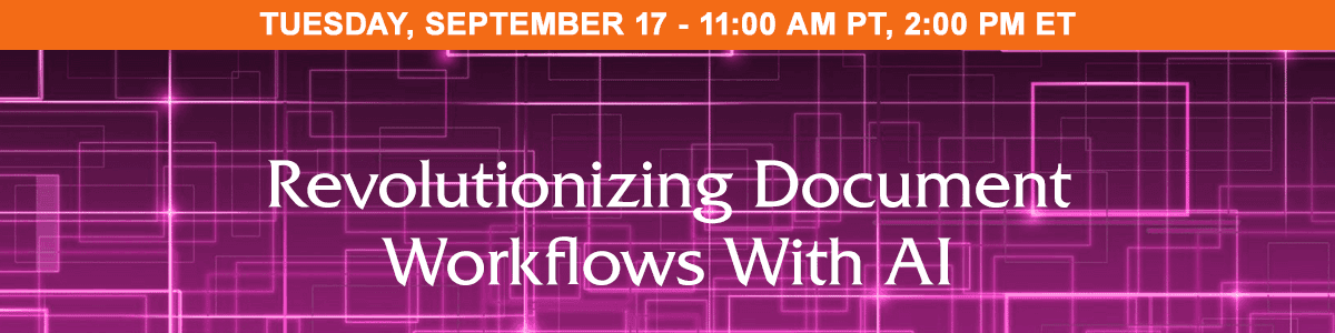 Revolutionizing Document Workflows With AI