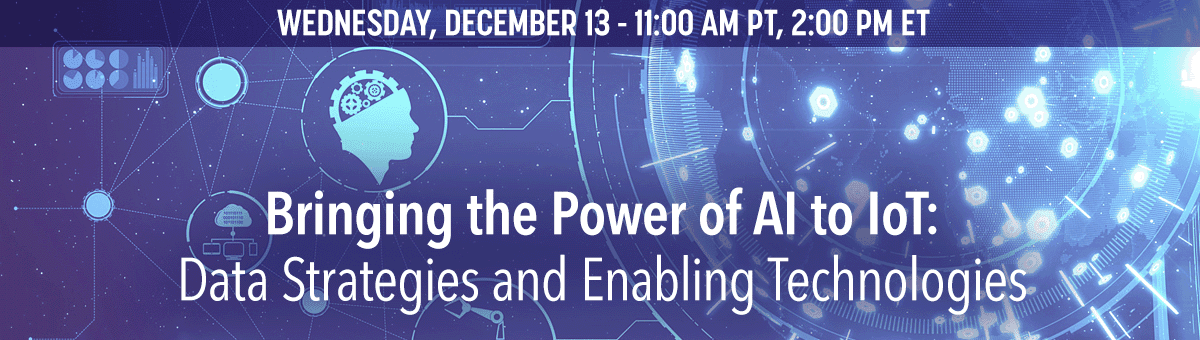 Bringing the Power of AI to IoT: Data Strategies and Enabling Technologies