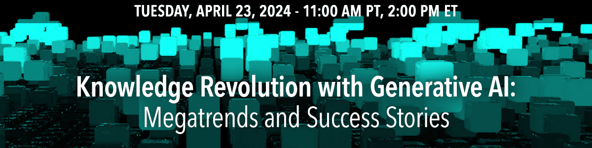 Knowledge Revolution with Generative AI: Megatrends and Success Stories