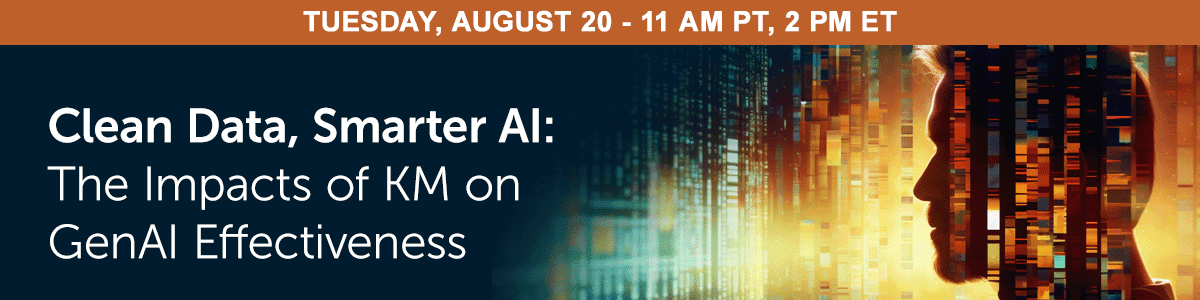 Clean Data, Smarter AI: The Impacts of KM on GenAI Effectiveness